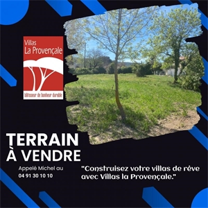 terrain a batir à la vente -   13400  AUBAGNE, surface 1152 m2 vente terrain a batir - UBI449371826